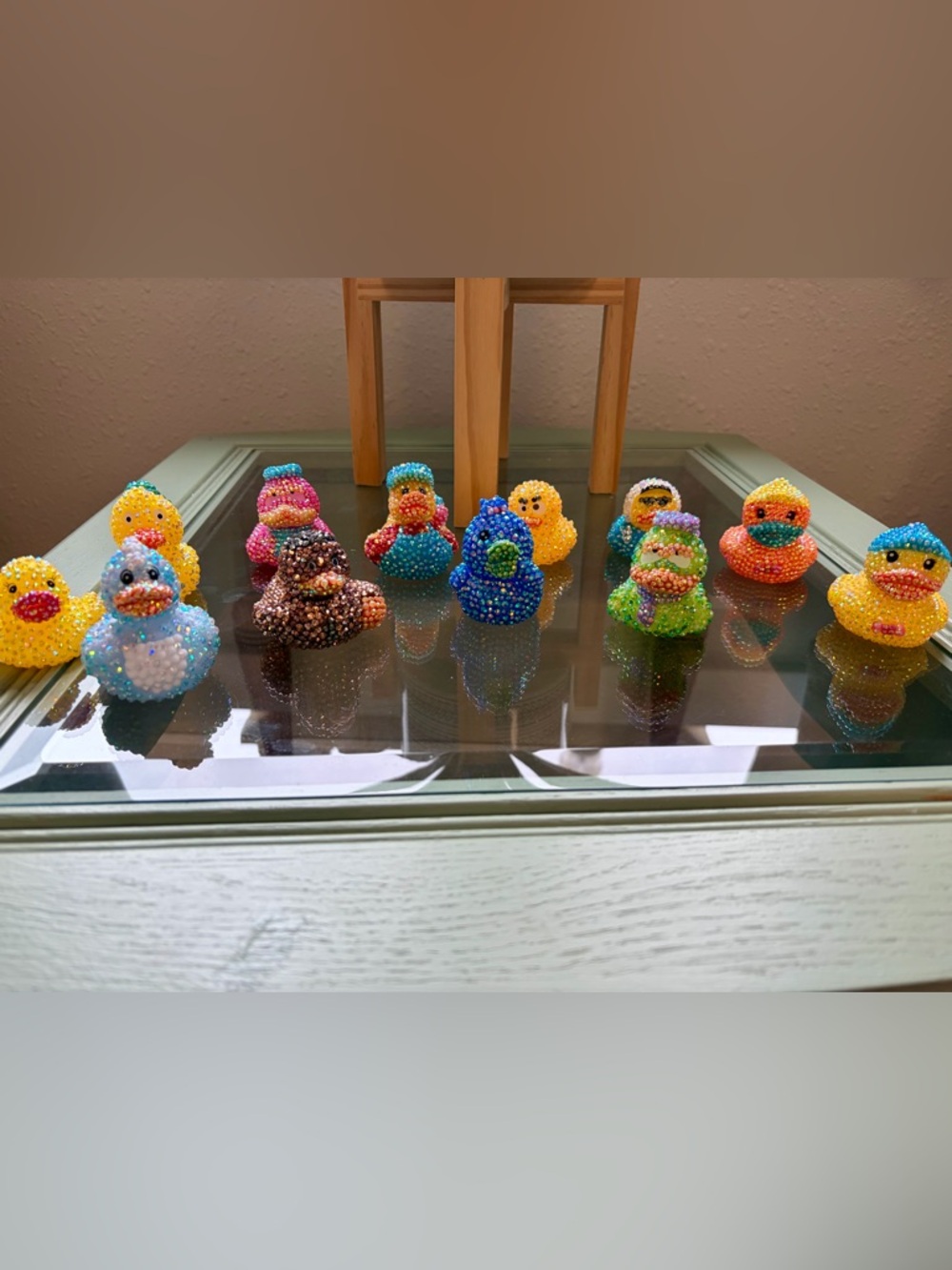 Bedazzled duck lot
